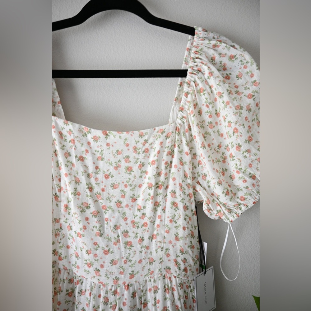 1.State NWT Floral Bon Voyage Dress - Picture 2 of 7